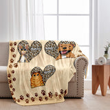 Mama's Little Sweet Hearts - Personalized Mother's day Dog Blanket