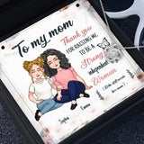 Thank You For Raising Me - Personalized Mother's Day Mother Necklace