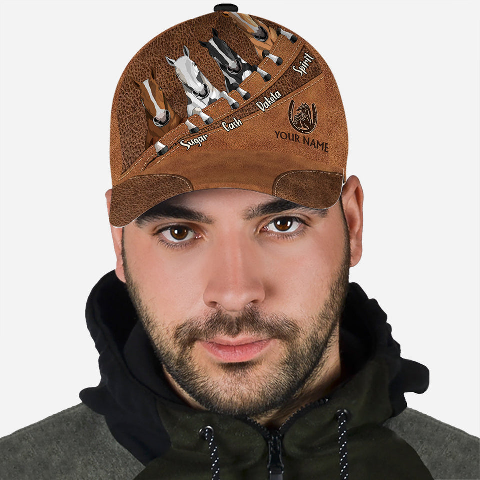 Love Horses - Personalized Horse Classic Cap