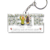 Bestie Forever - Personalized Bestie Transparent Keychain