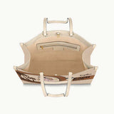 Beach Please - Personalized Sea Lover Leather Handbag