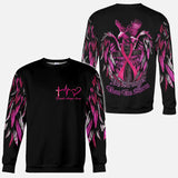 Be Stronger Eagle Breast Cancer - Breast Cancer Awareness All Over T-shirt and Hoodie 0822
