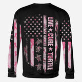 Turtle Breast Cancer Awareness - Breast Cancer Awareness All Over T-shirt and Hoodie 0822
