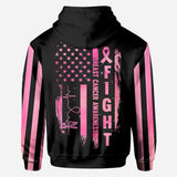 Dragonflies Heart No Story Should End Too Soon - Breast Cancer Awareness All Over T-shirt and Hoodie 0822