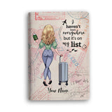 I Haven't Been Everywhere But It's On My List - Personalized Travelling Passport Holder