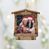 I'm Yours No Returns Or Refunds - Personalized Christmas Couple Ornament (Printed On Both Sides)