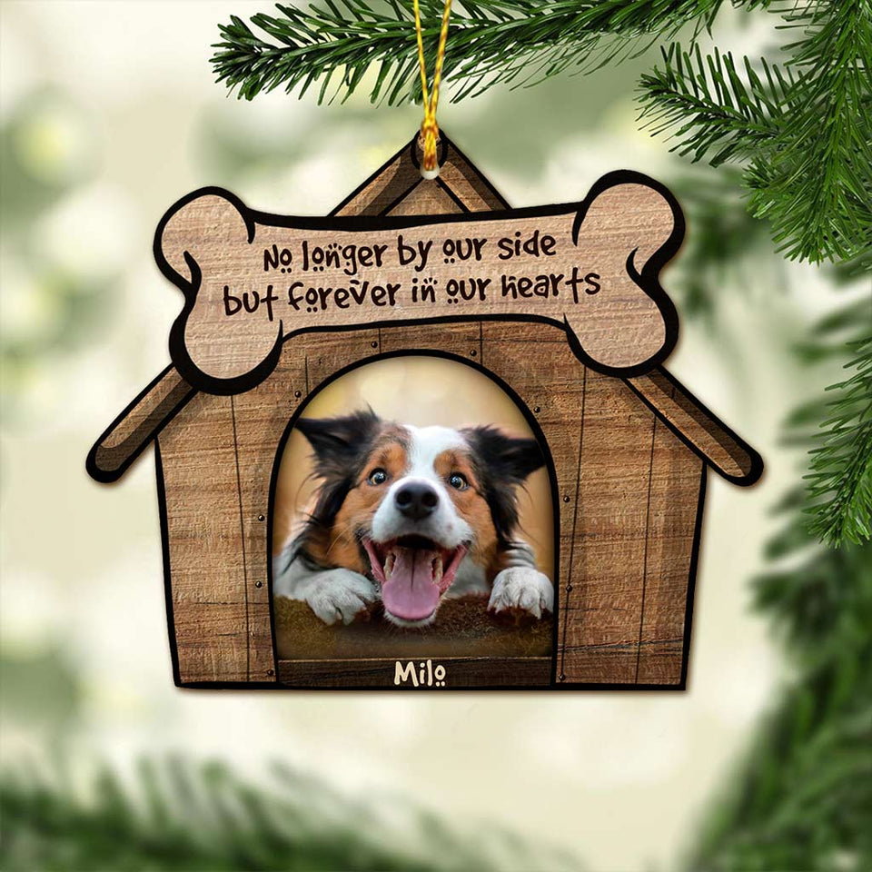 A House Is Not A Home - Personalized Christmas Dog Ornament (Printed On Both Sides)