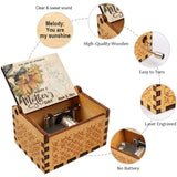 My Only Sunshine - Personalized Mother's Day Mother Hand Crank Music Box