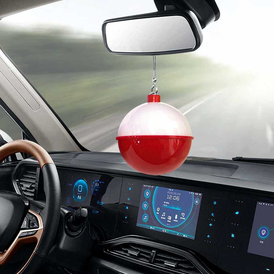 Fishing Bobber Car Ornament (Printed On Both Sides)