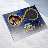 The Night We Became Mr And Mrs - Personalized Couple Transparent Acrylic Plaque