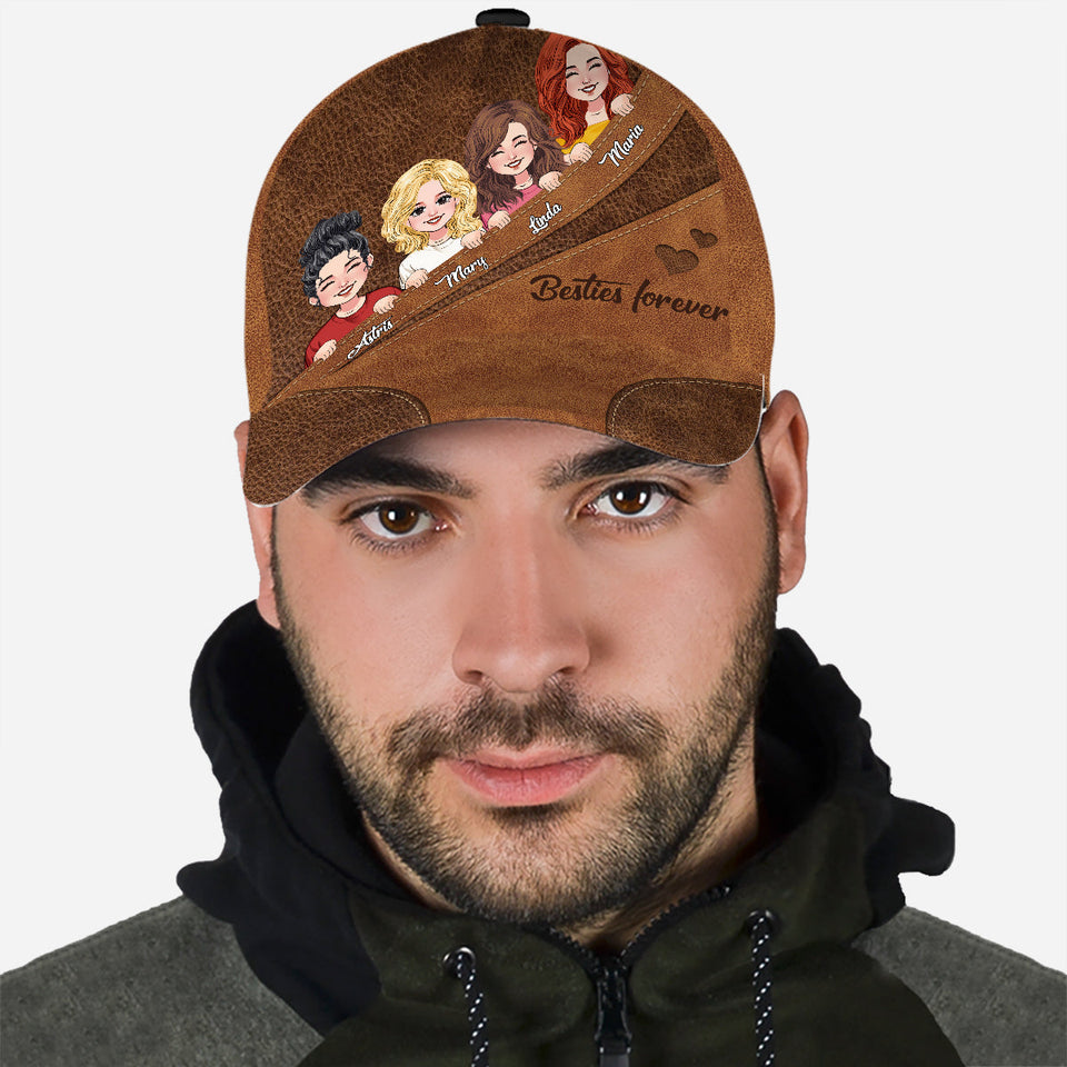 Besties Forever - Personalized Bestie Classic Cap
