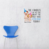 The Things Getting Blown Today - Personalized Couple Decal Full