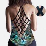 Love Cats Cross Tank Top