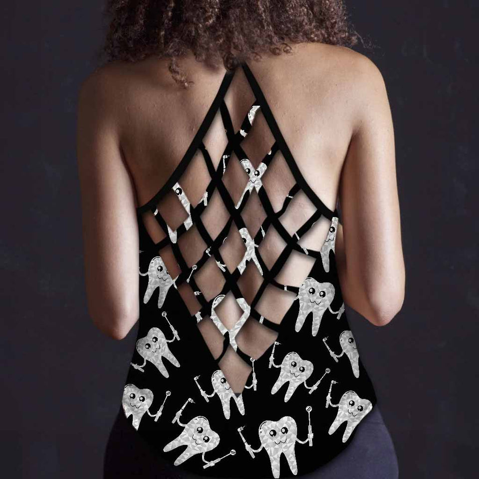 Dental  - Dentist Cross Tank Top