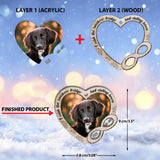 Best Friends Are Never Forgotten - Personalized Dog Layers Mix Ornament