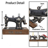 Sewing Machine Collection - Personalized Christmas Sewing Ornament (Printed On Both Sides)