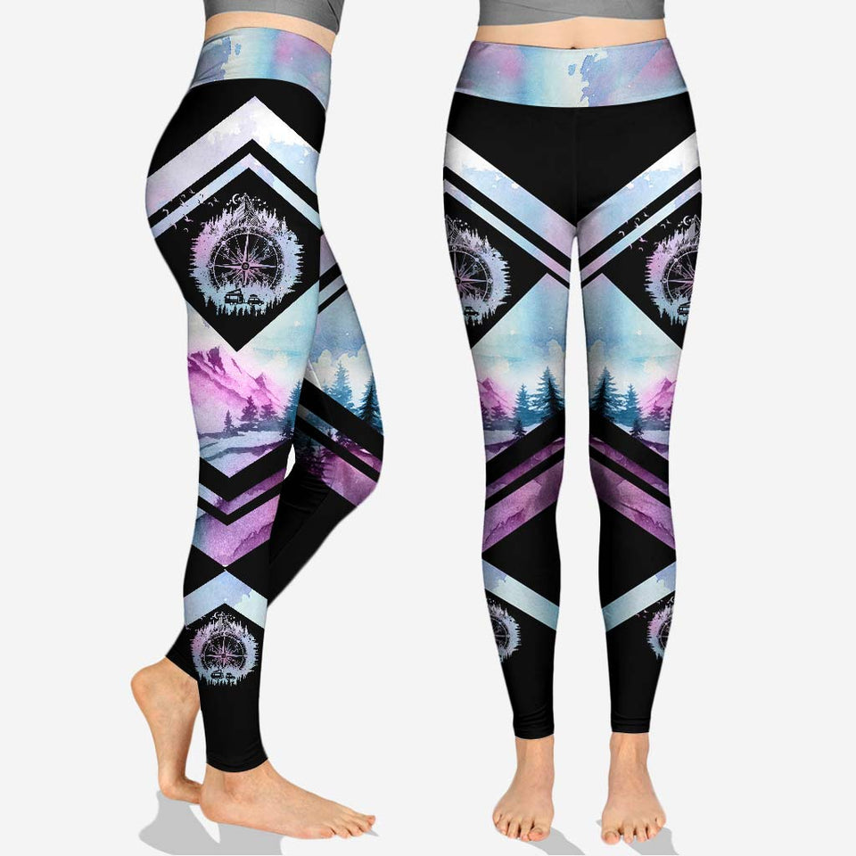 Wander Woman - Personalized Camping Hoodie and Leggings