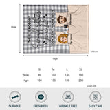 There Is Nobody - Personalized Couple Blanket