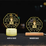 Mom Qualities - Gift for mom, grandma, wife - Personalized Shaped Plaque Light Base