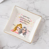 Happy First Mother's Day - Personalized Mother's Day Daughter Jewelry Dish