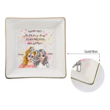 Happy First Mother's Day - Personalized Mother's Day Daughter Jewelry Dish