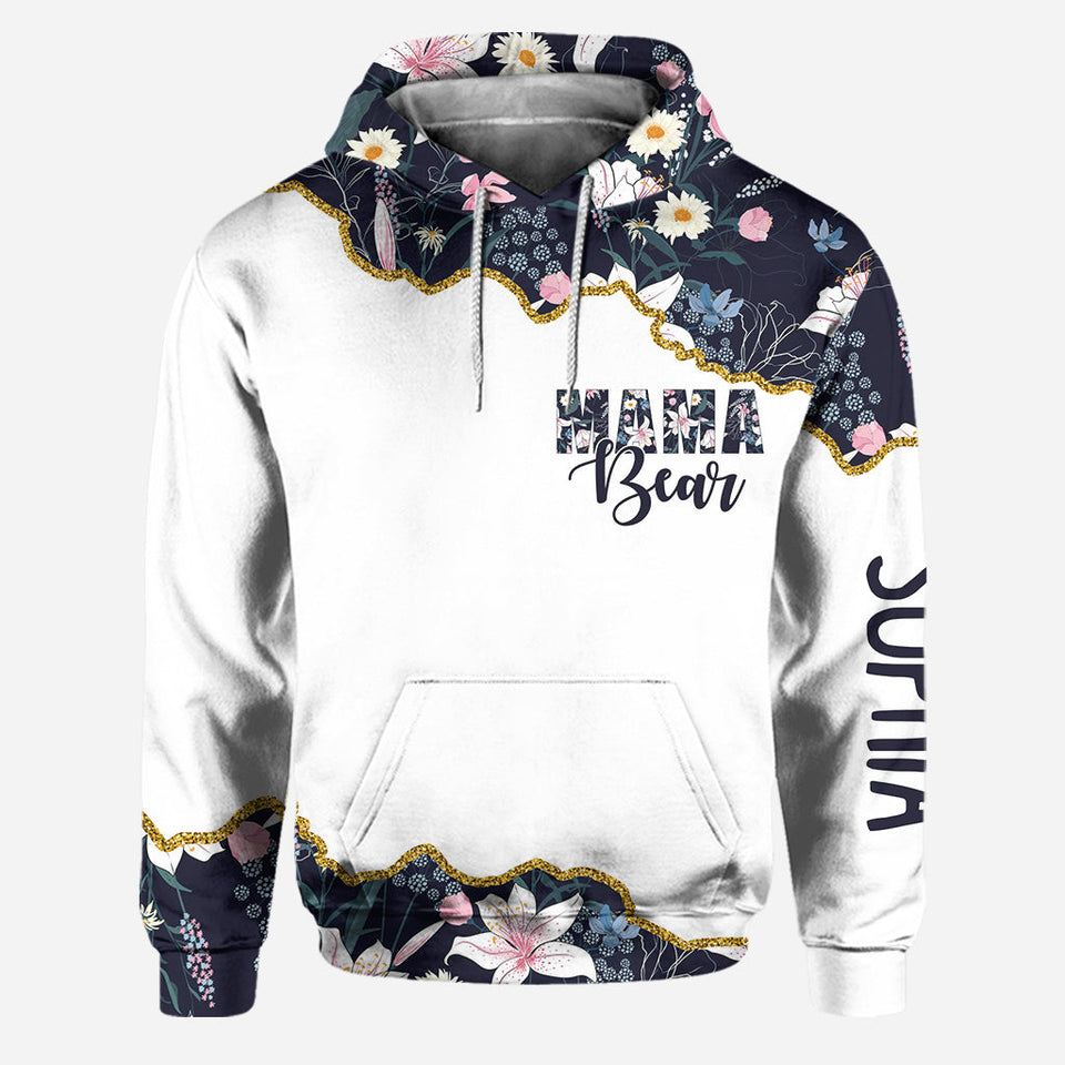 Mama Bear - Personalized Mother's Day Mother Hoodie and Leggings
