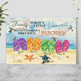 Family Today's Little Moment - Sea Lover Personalized Poster