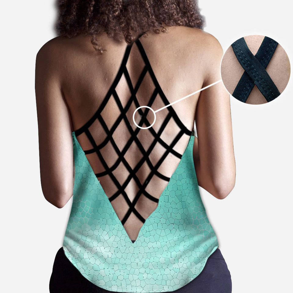 Salty Lil's Beach Turtle Cross Tank Top and Leggings