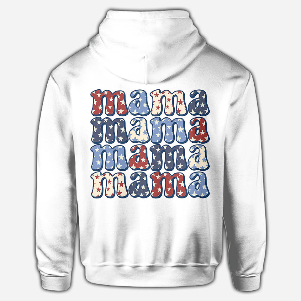 All American Mama - Gift for mom, aunt, grandma - Personalized All Over Shirt