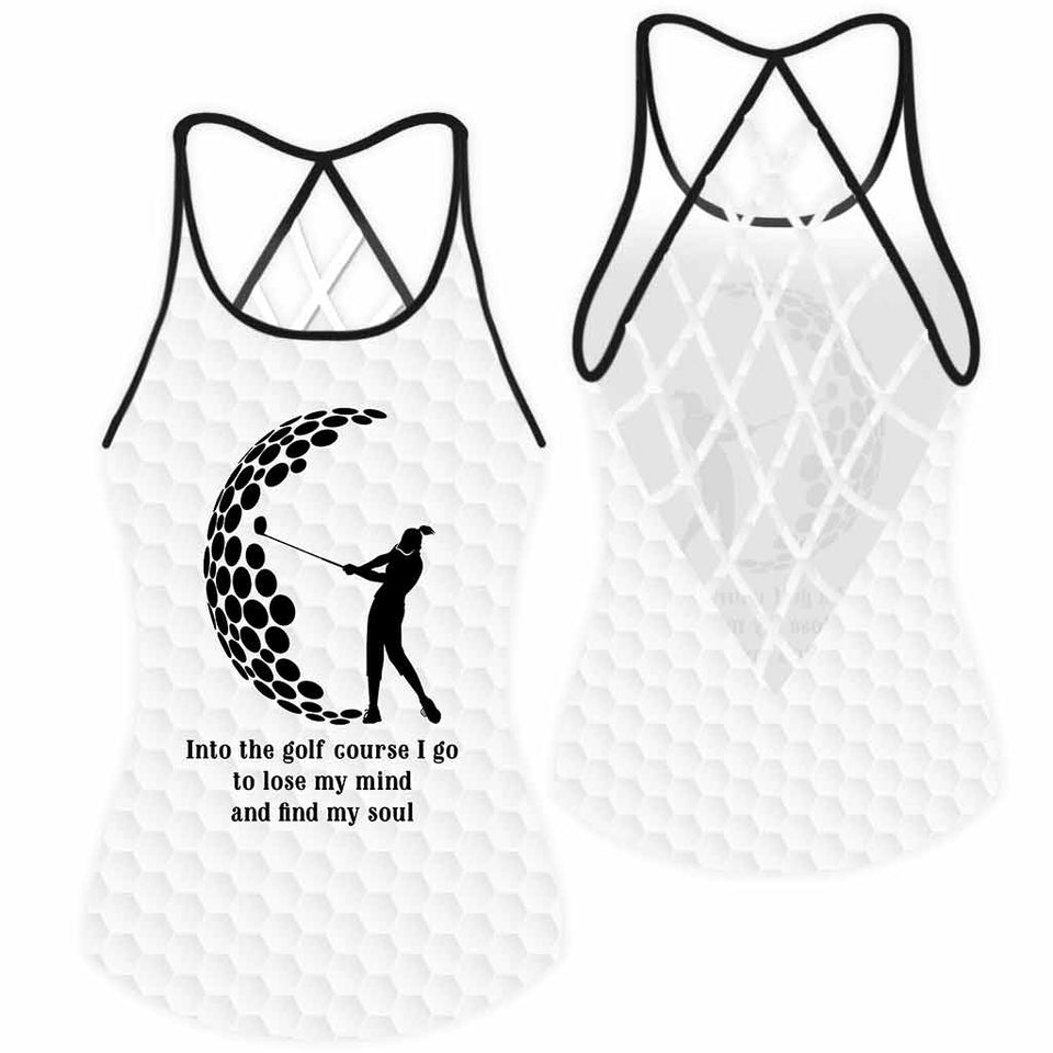 Golf Girl Cross Tank Top