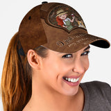 I Just Want To Work In My Garden And Hang Out - Personalized Gardening Classic Cap