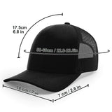 Love Horses - Personalized Horse Trucker Hat (Black Mesh)