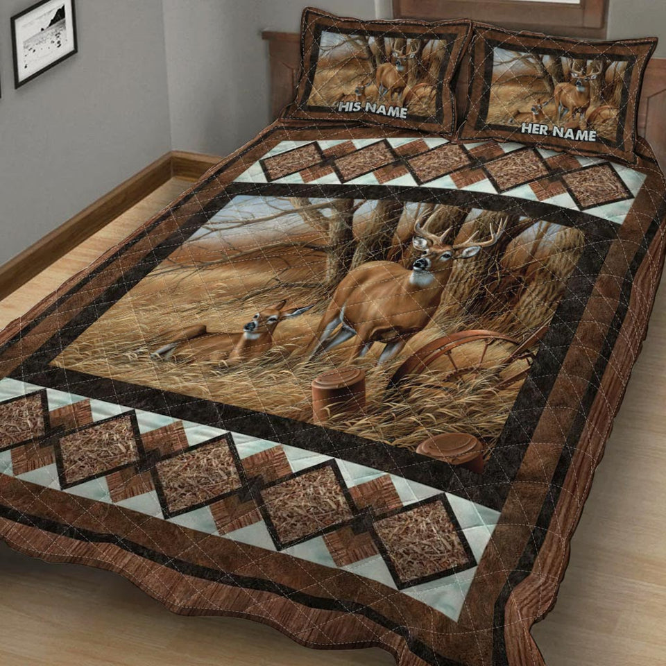 We Got This - Personalized Hunting Quilt Set