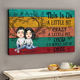 You Are My Everything - Personalized Couple Canvas And Poster