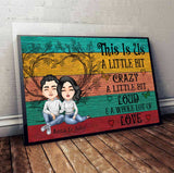 You Are My Everything - Personalized Couple Canvas And Poster