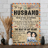 You Are My Everything - Personalized Couple Canvas And Poster