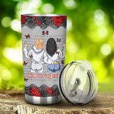Not Sugar & Spice And Everything Nice - Personalized Bestie Tumbler