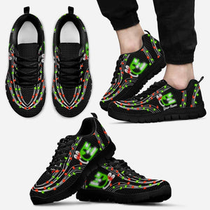 Tis The Season - Personalized Christmas Bowling Lover Sneakers