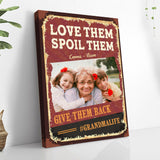 Love Them - Personalized Grandma Poster