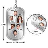 Seems Like Just Yesterday - Personalized Father's Day Father Stainless Steel Keychain