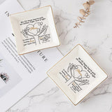 To My Mom - Personalized Mother's Day Mother Jewelry Dish