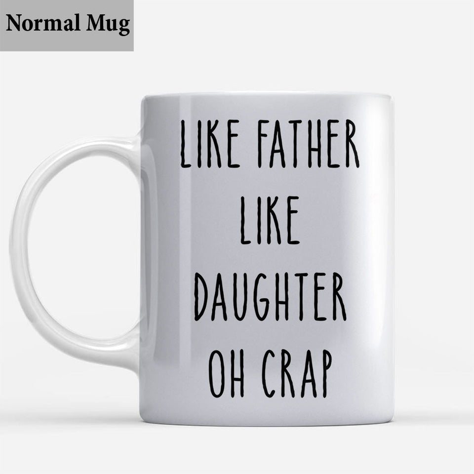 Like Father Like Son - Gift for dad, dad, son - Personalized Mug
