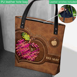 It Takes A Big Heart Personalized Tote Bag