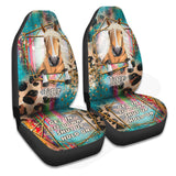 Get In Sit Down Shut Up Hold On - Personalized Horse Seat covers