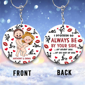 I Promise - Personalized Couple Keychain