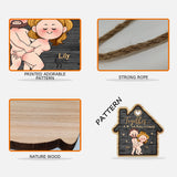 Together We Make A Family - Personalized Couple Wood Sign