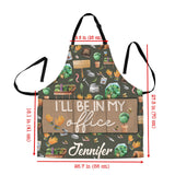 I'll Be In My Office - Personalized Gardening Apron