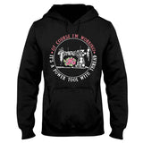 I'm Working  - Sewing T-shirt And Hoodie 082021