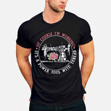 I'm Working  - Sewing T-shirt And Hoodie 082021