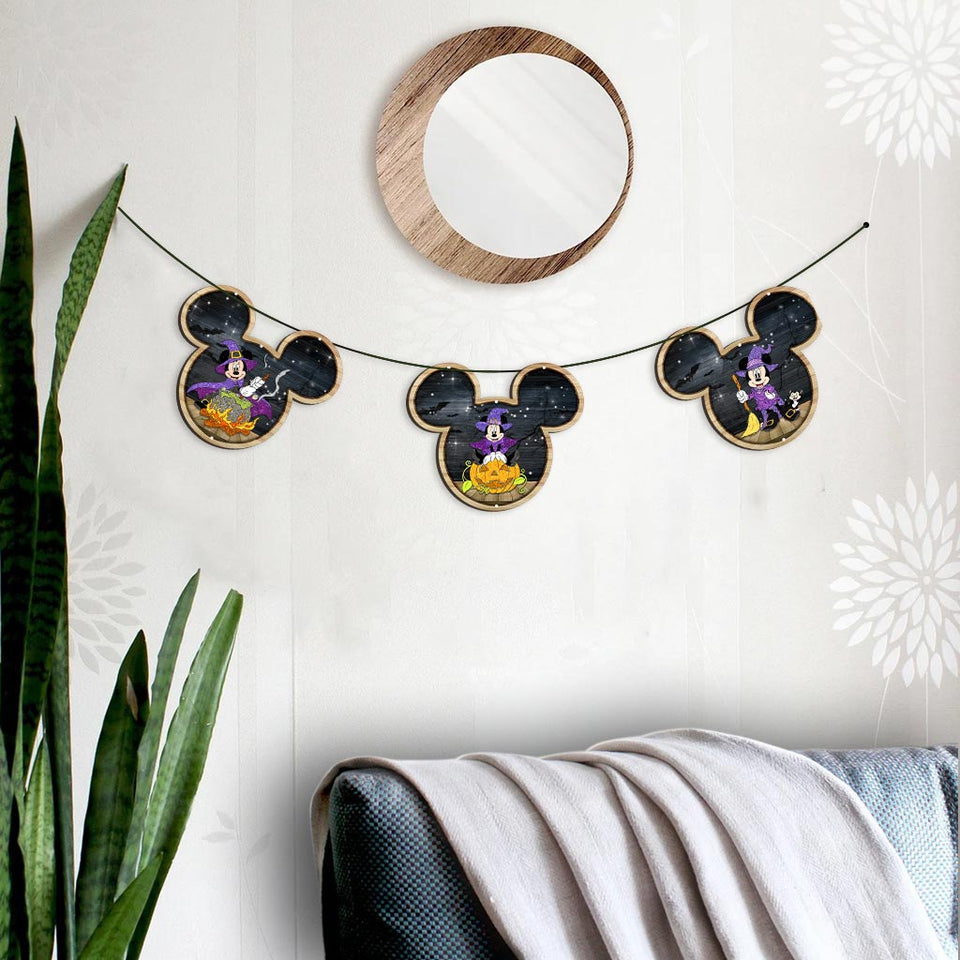 Magic Witch - Halloween Witch 3 Pieces Garland
